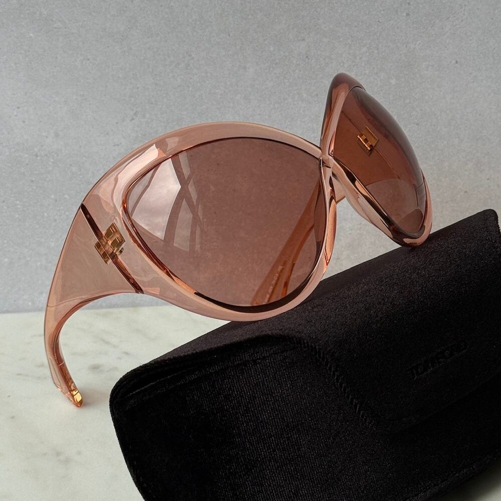 NEW Tom Ford FT0219 Ovesized XXL Sunglasses in Pink